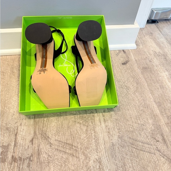 Sam Edelman Black Block Heel Sandals NIB - Picture 9 of 13